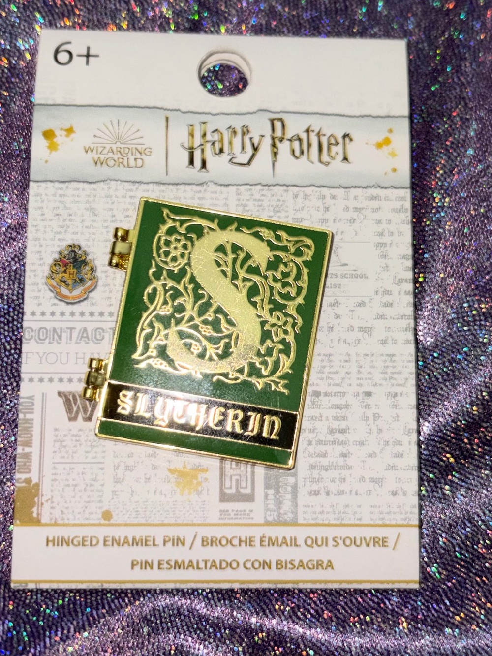 Harry Potter Slytherin Collectible Pin